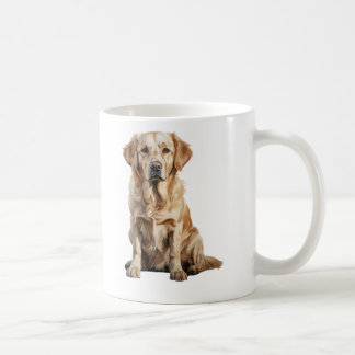 Gul Labrador-mugg Kaffemugg