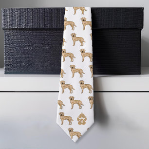 Gul Labrador Retriever Mönster Anpassad Monogram Slips