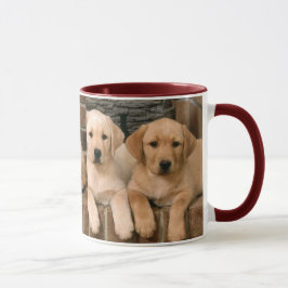 Gul Labrador Retriever Mugg