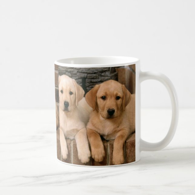 Gul Labrador Retriever Mugg (Höger)