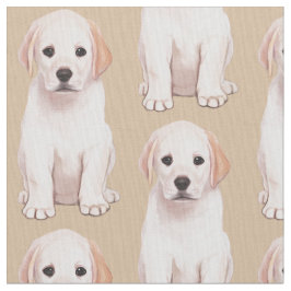 Gul Labrador Retriever Pupppy Tyg