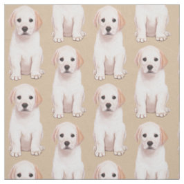 Gul Labrador Retriever Pupppy Tyg