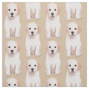 Gul Labrador Retriever Pupppy Tyg