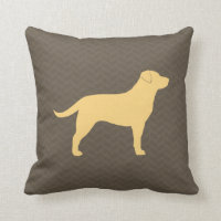 Gul Labrador Retriever Silhuett | Hundras