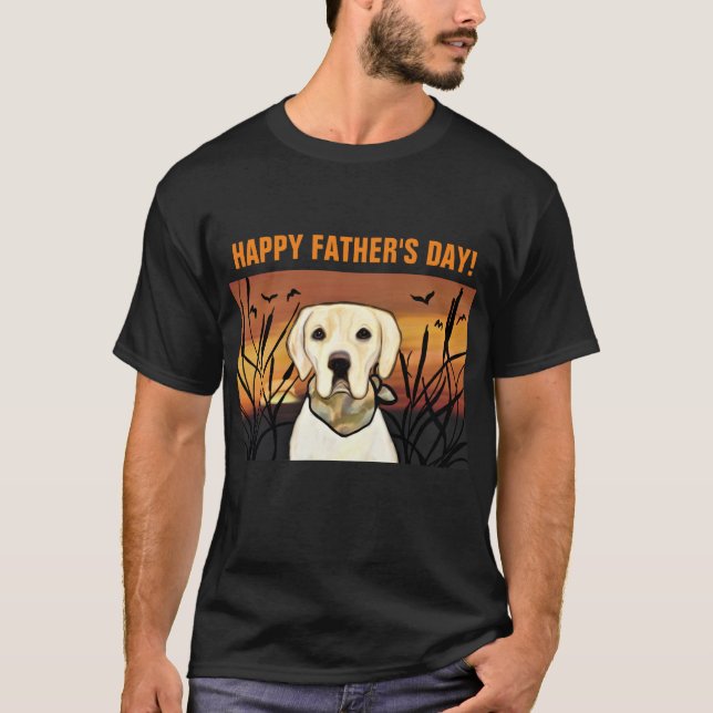 GUL LABRADOR T SHIRT (Framsida)