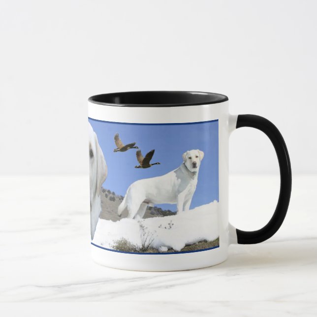 Gul Labrador tribute Mugg (Höger)