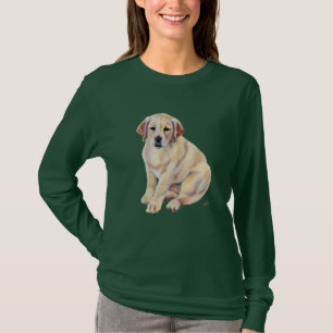 Gul Labrador valp T-shirt