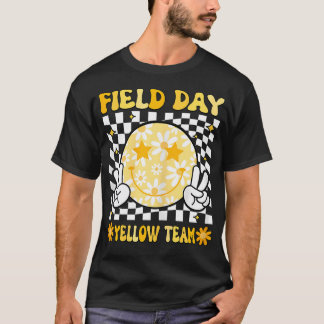 Gul Lag Fältdagsfärg Utflykt Läraraktiviteter T Shirt