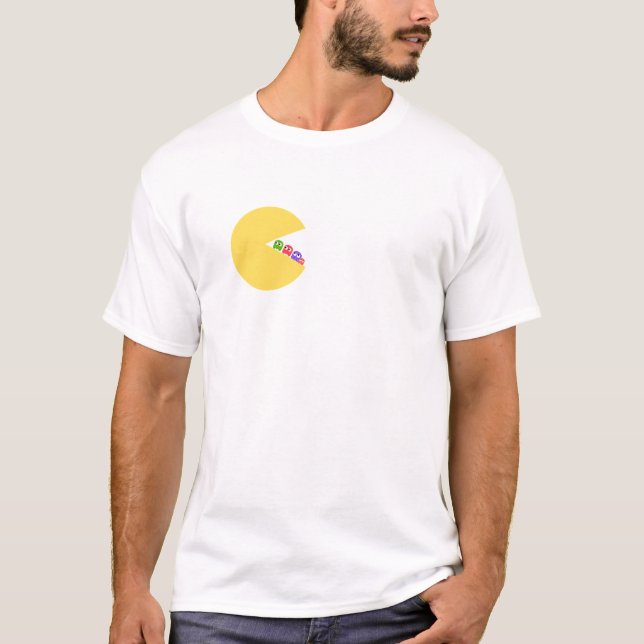 GUL-LAVENDER SERIE T-SHIRTOR T SHIRT (Framsida)
