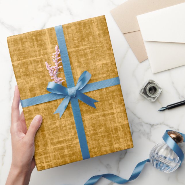 Gul Linne Presentpapper (Gifting)