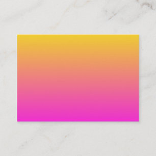 Gul Magenta Gradient Visitkort