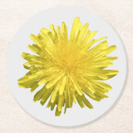 Gul Maskros Pappersunderlägg Underlägg Papper Rund