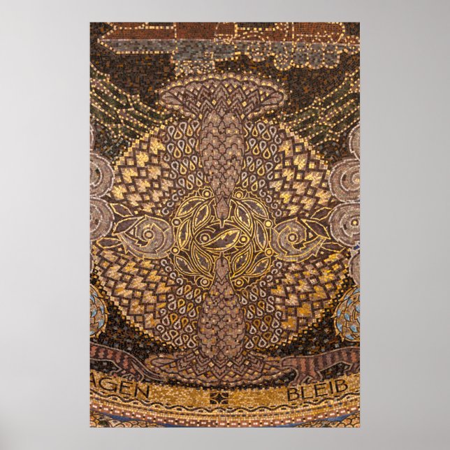 Gul mosaikdetalj, Tyskland Poster (Framsidan)