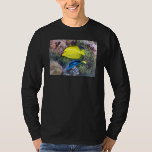 Gul och blåttTangfisk T-shirt