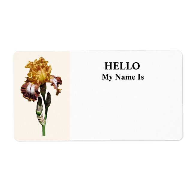 Gul och Brons Iris Fraktsedel (Framsidan)