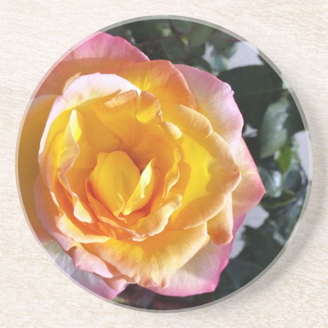 gul och rosa underlägg (Framsidan)