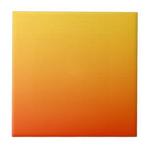 Gul Orange Färg Kakelplatta
