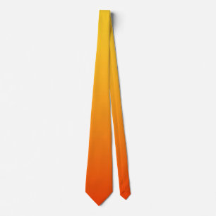 Gul Orange Färg Slips