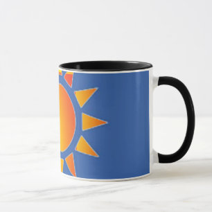 Gul Orange Sol Mugg