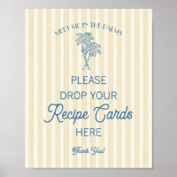 Gul Palm Springs Strand Dela ett recept Bröllop