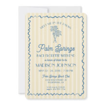 Gul Palmstrand Pastell Strand Systerfest