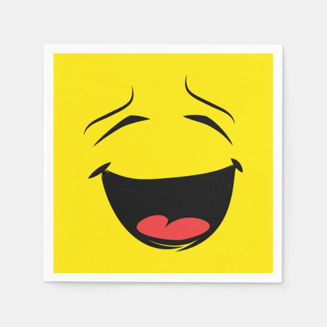 GUL PAPPERSSERVETT (Framsidan)