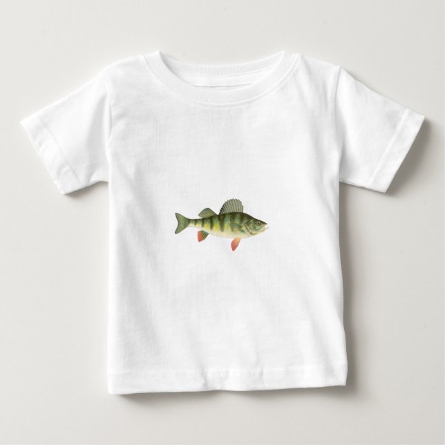 Gul Perchkonst Tee Shirt (Framsida)