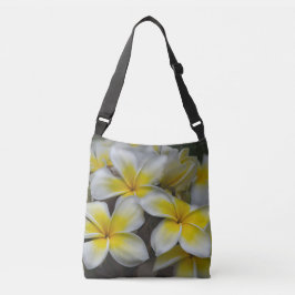 Gul Plumeria – Hawaiis tropiska fotografi Axelväska