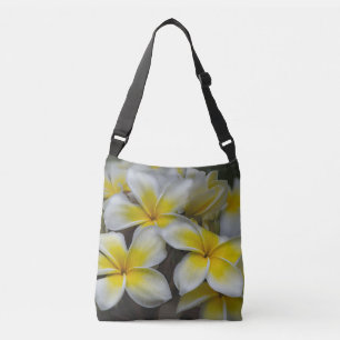 Gul Plumeria – Hawaiis tropiska fotografi Axelväska