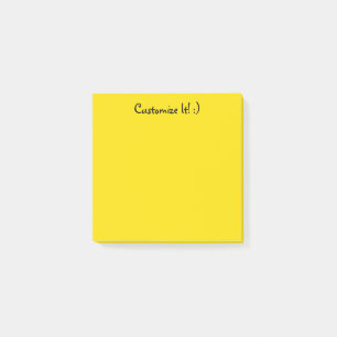 Gul Post-it Block