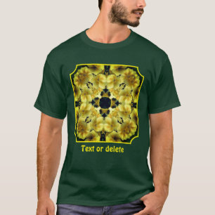 Gul Primosblomma Abstrakt Konst Personlig T Shirt