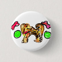 Gul retriever konst