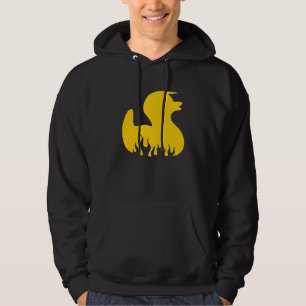 Gul Rockabilly anka Hoodie