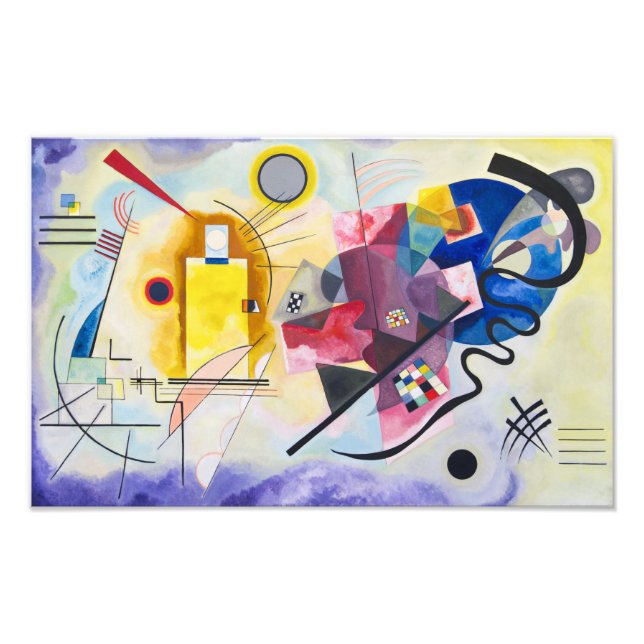 Gul-Röd-Blå | Kandinsky | Fototryck (Framsidan)