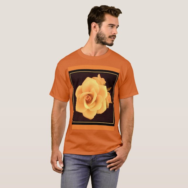 Gul Ros, 2004 Foto. T Shirt (Hel framsida)