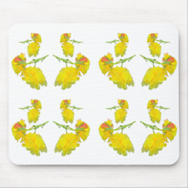 Gul ros Fabric. Musmatta