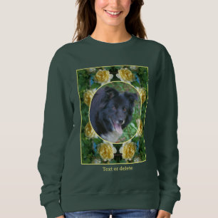 Gul ros Flower Ram Skapar ditt eget foto T Shirt