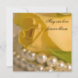 Gul ros Giftermål/miljömeddelande Meddelande