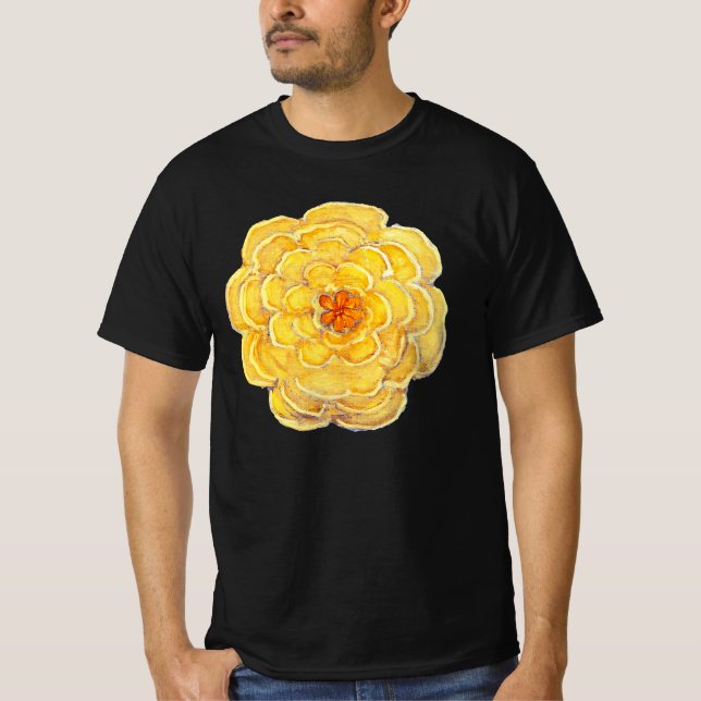 Gul ros | Hilma af Klint | T Shirt (Framsida)
