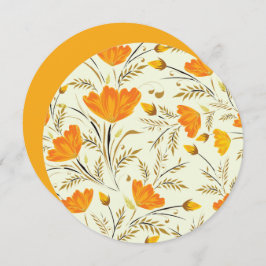 Gul ros inbjudningar