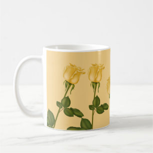 gul ros kaffemugg