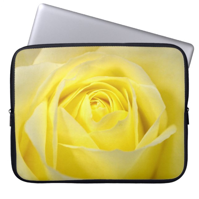 Gul Ros Laptop Fodral (Framsidan)