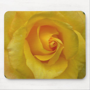 Gul ros Mousepad Ro Mouse Pad Anpassningsbar Musmatta