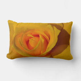 Gul ros orange ro romantik ro lumbarkudde