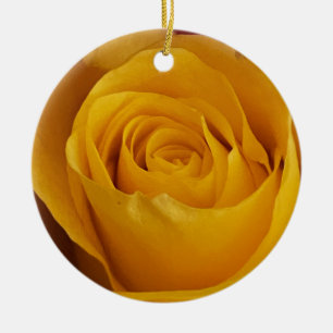 Gul ros Photo Ornament
