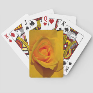 Gul ros spel kort