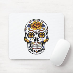 Gul ros Sugar Skull Musmatta