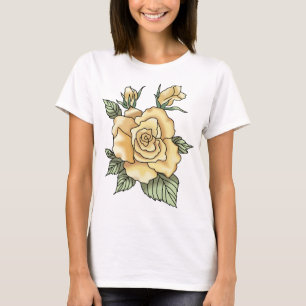 Gul ros t shirt