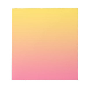 Gul Rosa Färg Anteckningsblock