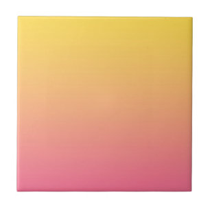 Gul Rosa Färg Kakelplatta